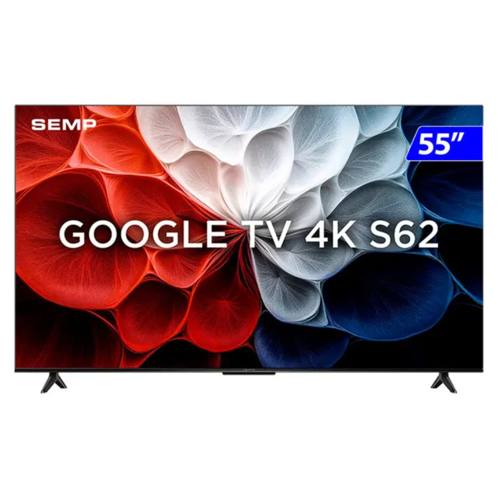 Smart Tv Semp TCL LED 55 4K Wi-Fi Android Tv Hdr 55s62 — R$ 3.450,90 em Shopee