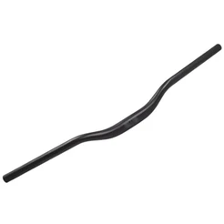 Guidão Bicicleta Curvo GTS Bike Mtb de 31.8mm Resistente Preto Fosco Promoção