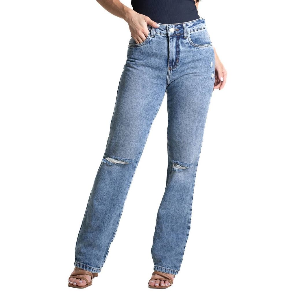 Calça Jeans Sawary Reta - 282486