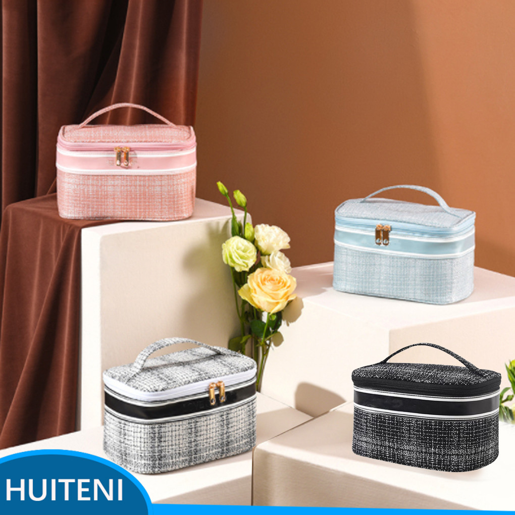 Saco De Armazenamento ple Sacos Grande Capacidade Zip Pacote Multifuncional Maquiagem Cosmética Para Viagens Mulheres Ho