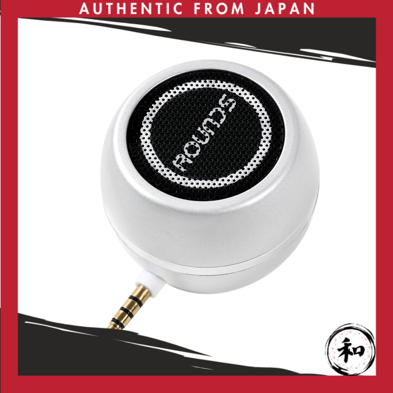 Produto original ROUNDS Alto-falante portátil Projetado e assistido por japoneses Mini alto-falante para smartphone