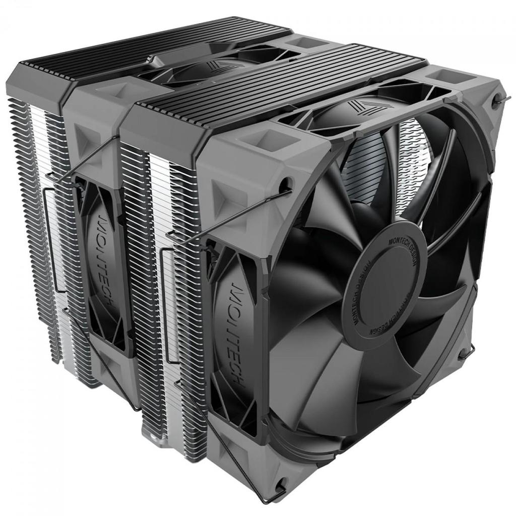 Cooler para Processador Montech NX600, 120mm, Intel-AMD, PWM, Preto, NX600 (B)