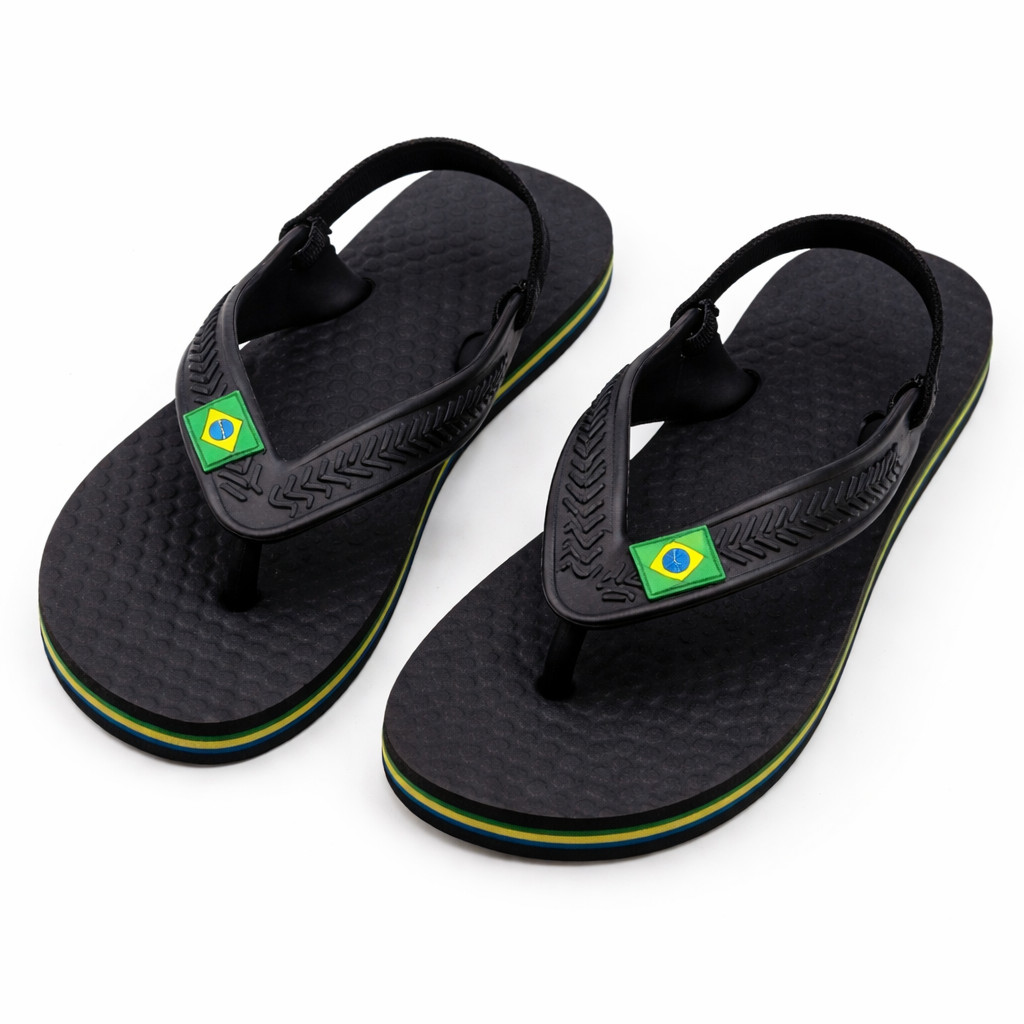 Chinelo Infantil Com Elástico confortável Antiderrapante Macio Bebê Unissex