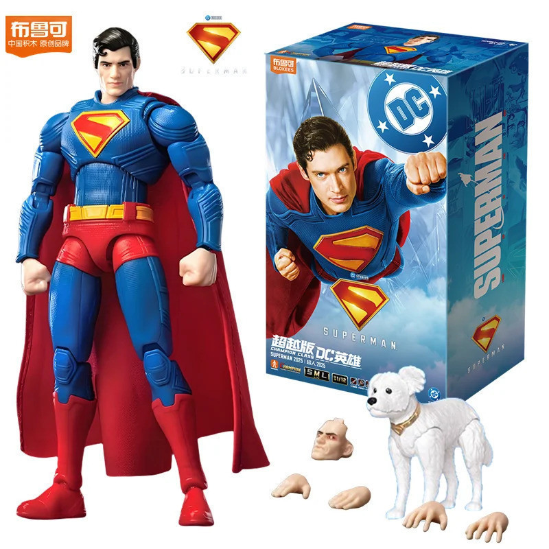 BLOKEES Superman 2025 Coleção de Figuras de Ação Brinquedo de Blocos de Montar Figura de Ação 8HOG 85ZZ