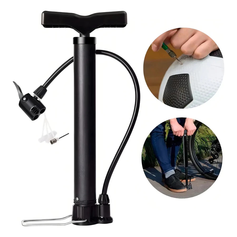 ENVIO NO MESMO DIA Bomba De Ar Encher Pneu Bicicleta Bola Moto Piscina Balão Forte Compacta e Leve