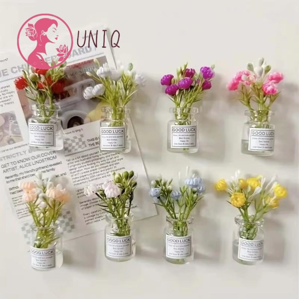 UNIQ 8 Peças De Ímãs De Vaso , Mini Geladeira Pequenos E Fofos , Acessórios Divertidos Para Decoração De Cozinha