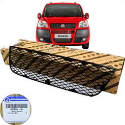Grade Inferior Central Doblo 2010 2021 Parachoque Preta Fosca Original Mopar