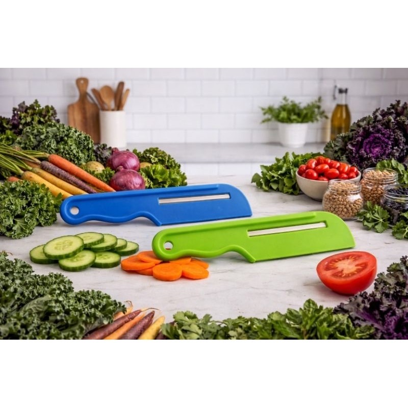 kit 2 unidades Fatiador descascador Ralador de legumes e vegetais cortes rápido e finos inox para cozinha Descascador