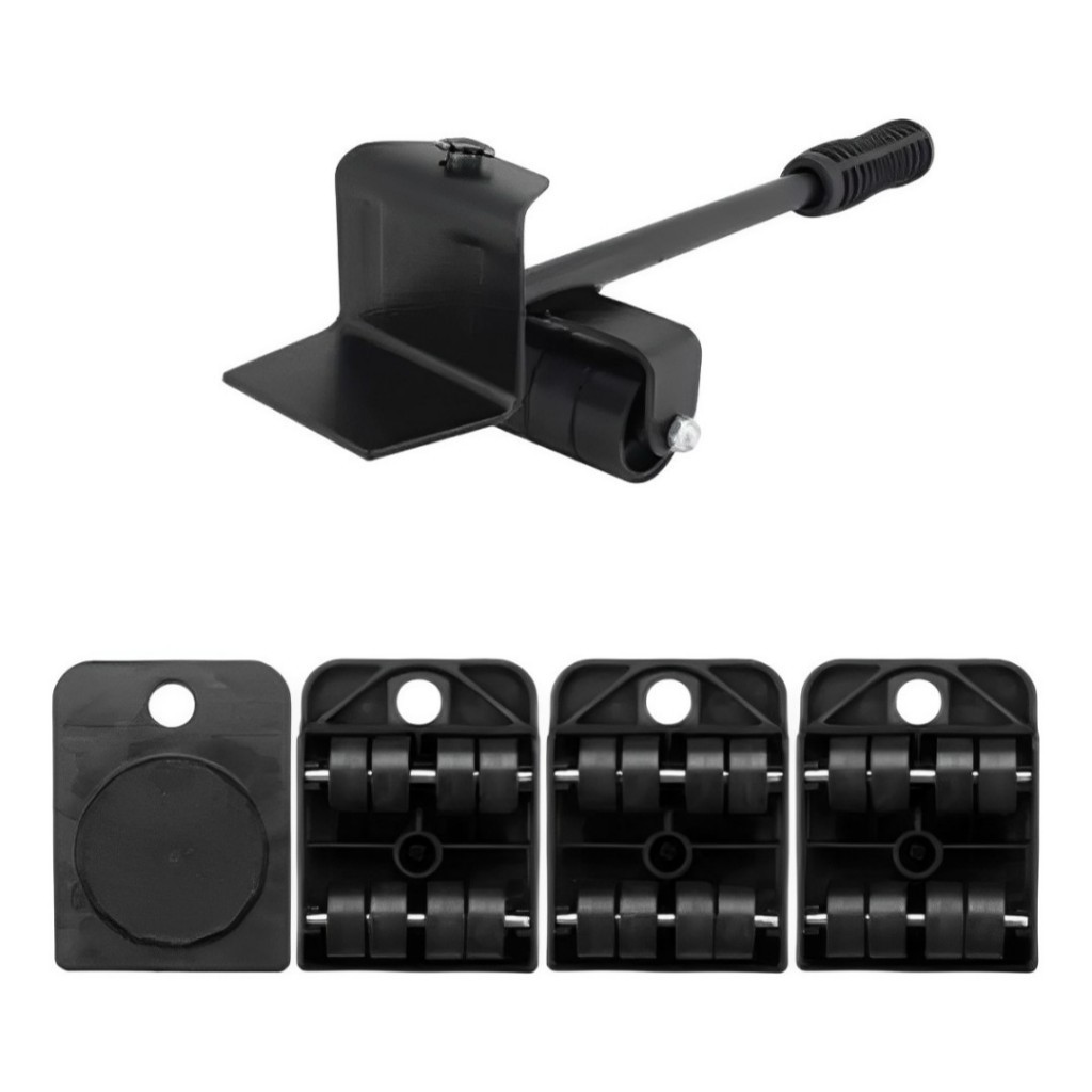 Movedor Aparelho Preto Suporte com Rodinhas para Levantar Geladeira e Fogão

 em Oferta na Shopee