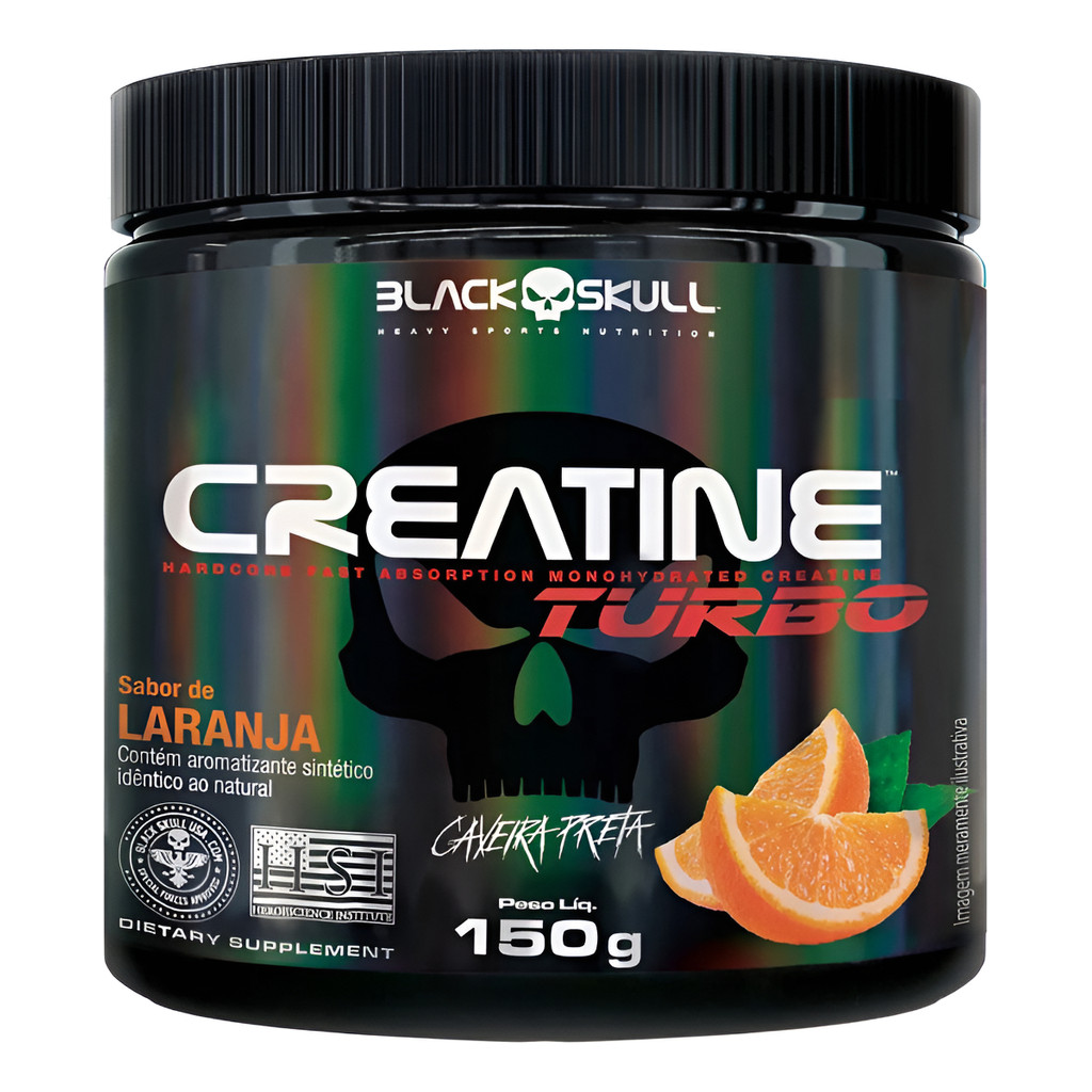 Creatina Black Skull 150g - Creatine Turbo Monohidratada