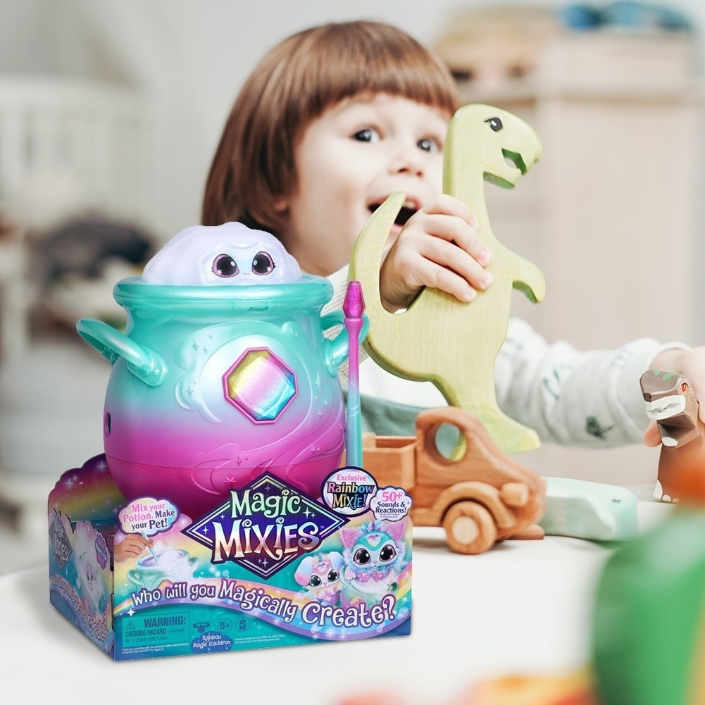 Mixies Mágicas-Mixies Mágicas Mistura Magia Caldeirão Multicolor Unicorn Doll Toy Magic Pot Toy — imagem 2 de 2