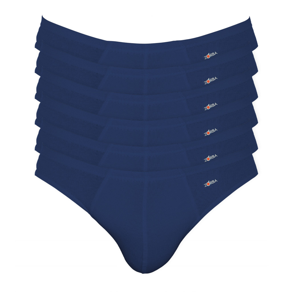 Kit com 06 Cuecas Slip Zorba Light 772