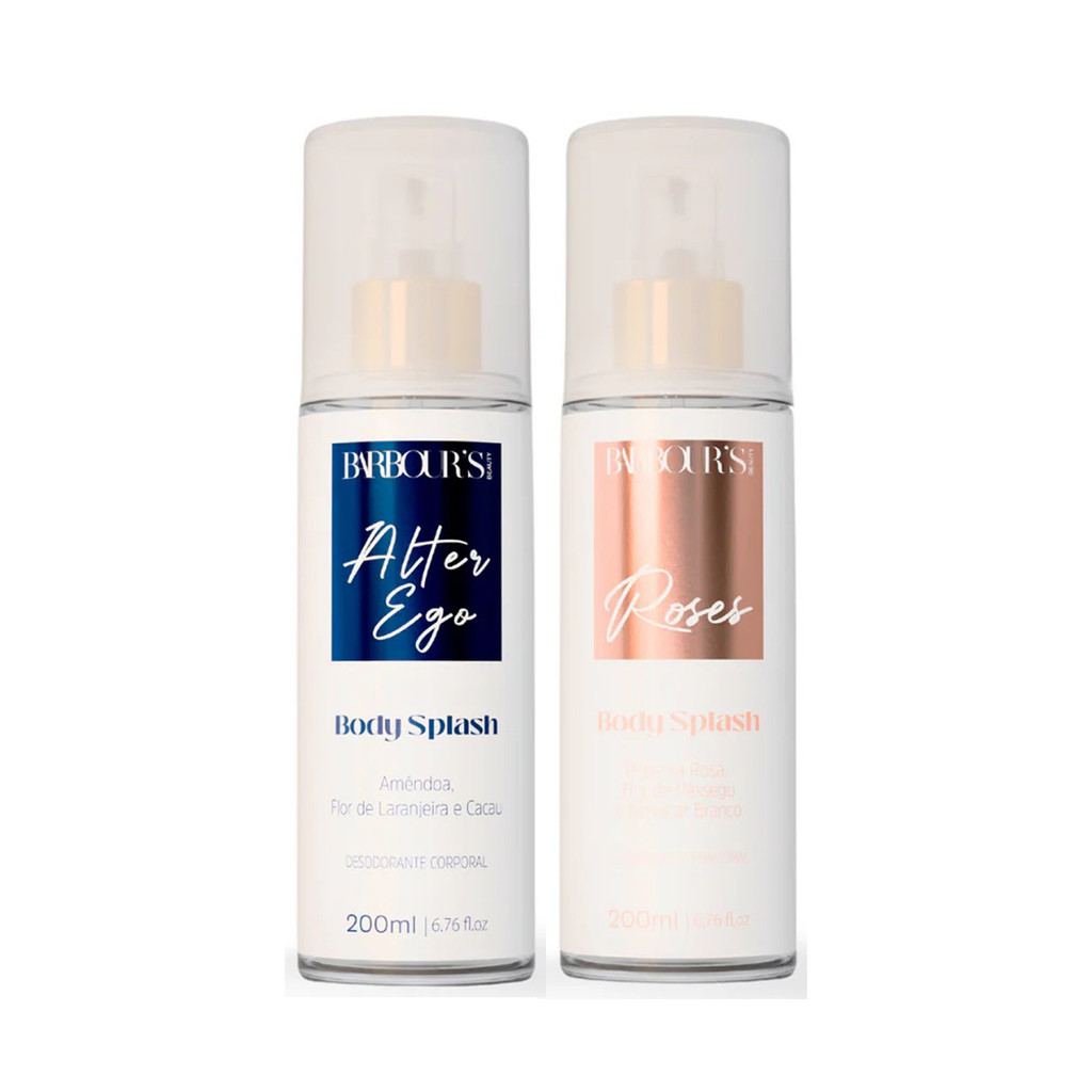 Kit Barbour's Body Splash Roses + Alter Ego 200ml