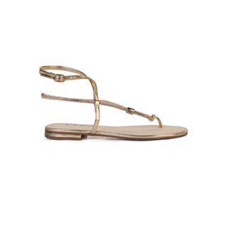 Sandália Rasteira Bebecê Tira Com Strass Minimal Enfeite em Oferta na Shopee