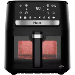 Fritadeira Elétrica Air Fryer Philco PAF95A Redstone 9,5L 1800W