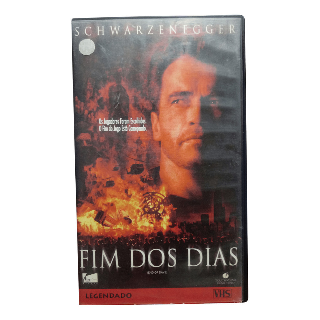 VHS Fim Dos Dias - Arnold Schwarzeneger