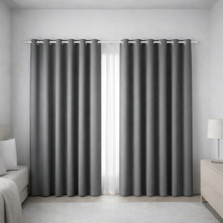Cortina Oxford Lisa Para Quarto Sala Cozinha 3,00x2,80 Moderna