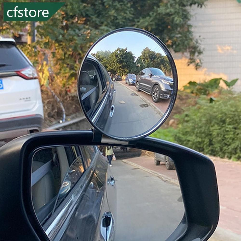 CFSTORE 1Pc Espelhos De Ponto Cego Do Carro Universal Grande Angular Espelho Lateral Cobre Retrovisor Auxiliar Redondo K