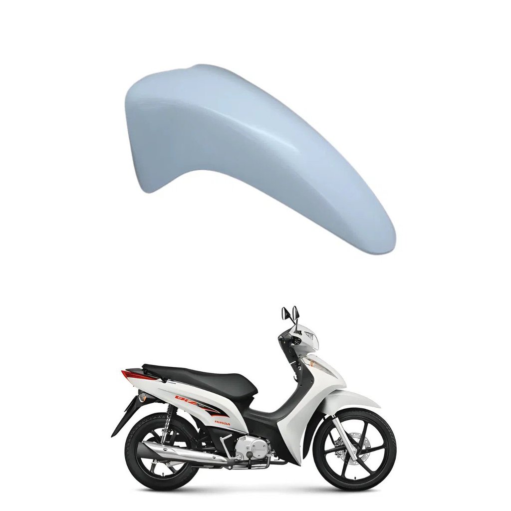 Para-lama Dianteiro Biz125 EX Branco Salt Perolizado 2015 Original Honda