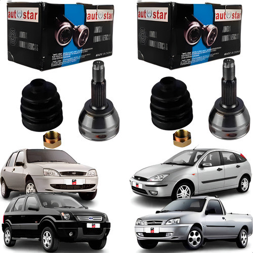 Par Homocinetica 21x25 Courier Ecosport Focus Fiesta 99/2014