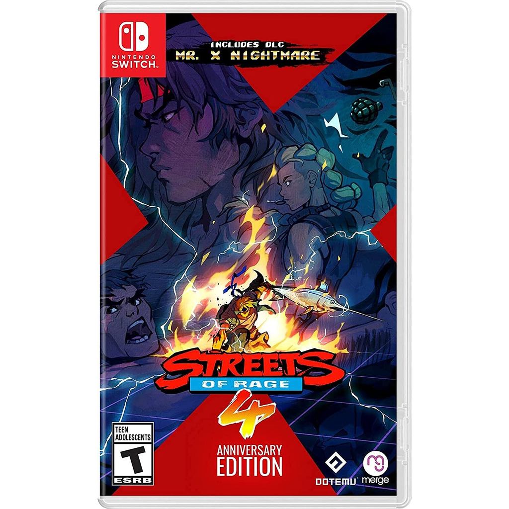 Streets of Rage 4 Anniversary Edition Switch Midia Fisica em Oferta na Shopee