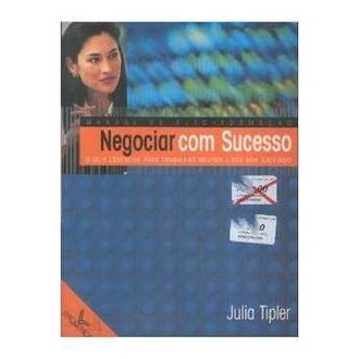 Manual de Auto-formação Negociar com Sucesso autor Julia Tipler