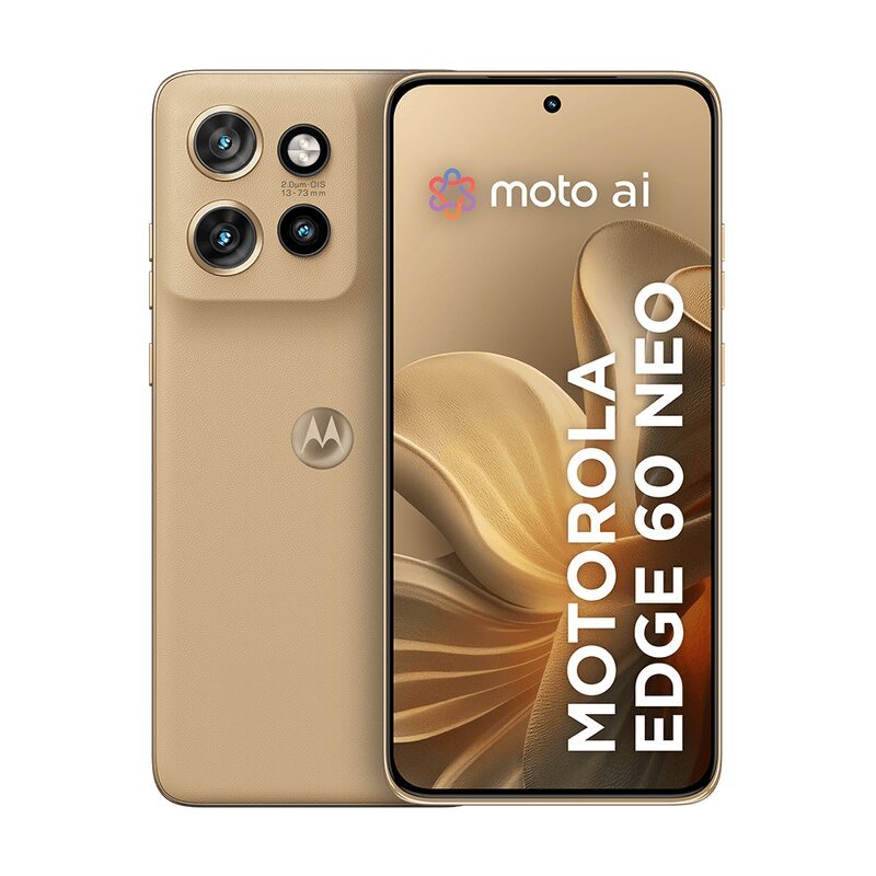 Smartphone Motorola Edge 60 Neo 5G - Latte, 512GB, 24GB (12GB RAM + 12GB RAM Boo