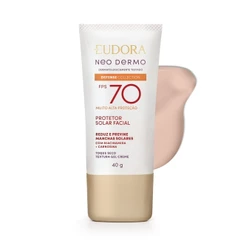 Eudora Neo Dermo Emulsão de Proteção FPS 70 Cor 1 40g
