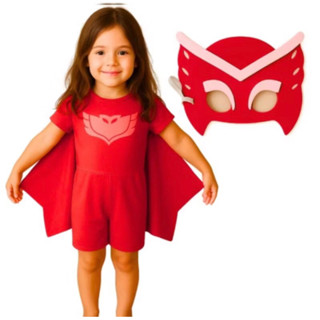 Fantasia Da Corujita (PJ Masks )  Macacão Infantil em Oferta na Shopee