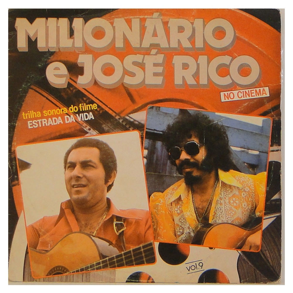 CD MILIONARIO E JOSE RICO MILIONARIO E JOSE RICO = NO CINEMA =- TRILHA DO FILME ESTARADA DA VIDA