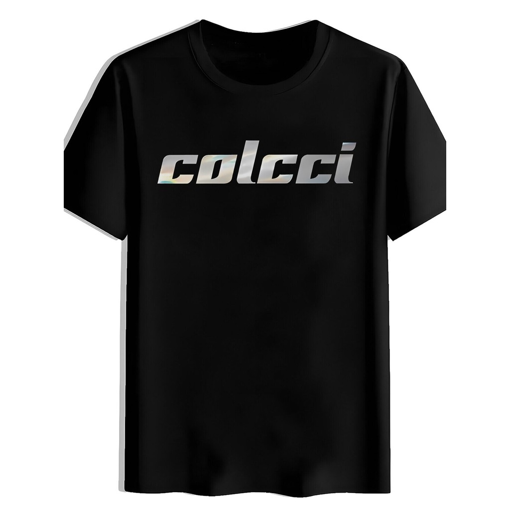 Camiseta Masculina Colcci Logo Preta Letras Brancas Confortável Moderna Estilosa Verão em Oferta na Shopee