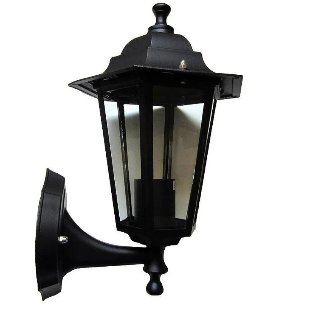 Arandela LG6101 Max E27 até 60W Preta - Nitrolux