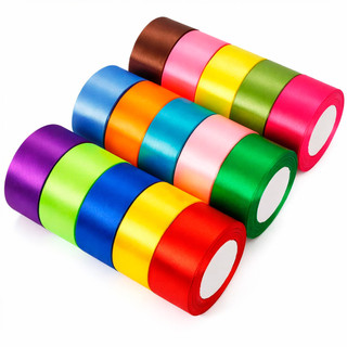 Fita de Cetim Nº 9 38mm – Cor à Escolha – 11m, 23m ou 45m – Artesanato