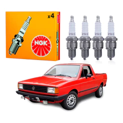 Jogo Velas Ngk Saveiro 1.6 1.8 1985 A 1991