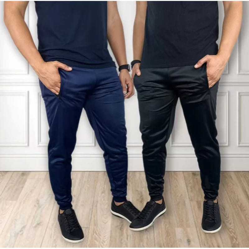 ️‍️ Kit 02 Calças Joggers Fitness Premium – Design Moderno, Caimento Perfeito e Conforto Extremo 2026