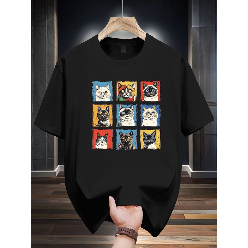 Camiseta 100% Algodão Confortáveis Camiseta Unissex Bull Puro Algodão Estilo Casual Confortável Moderna Estilosa Verão C