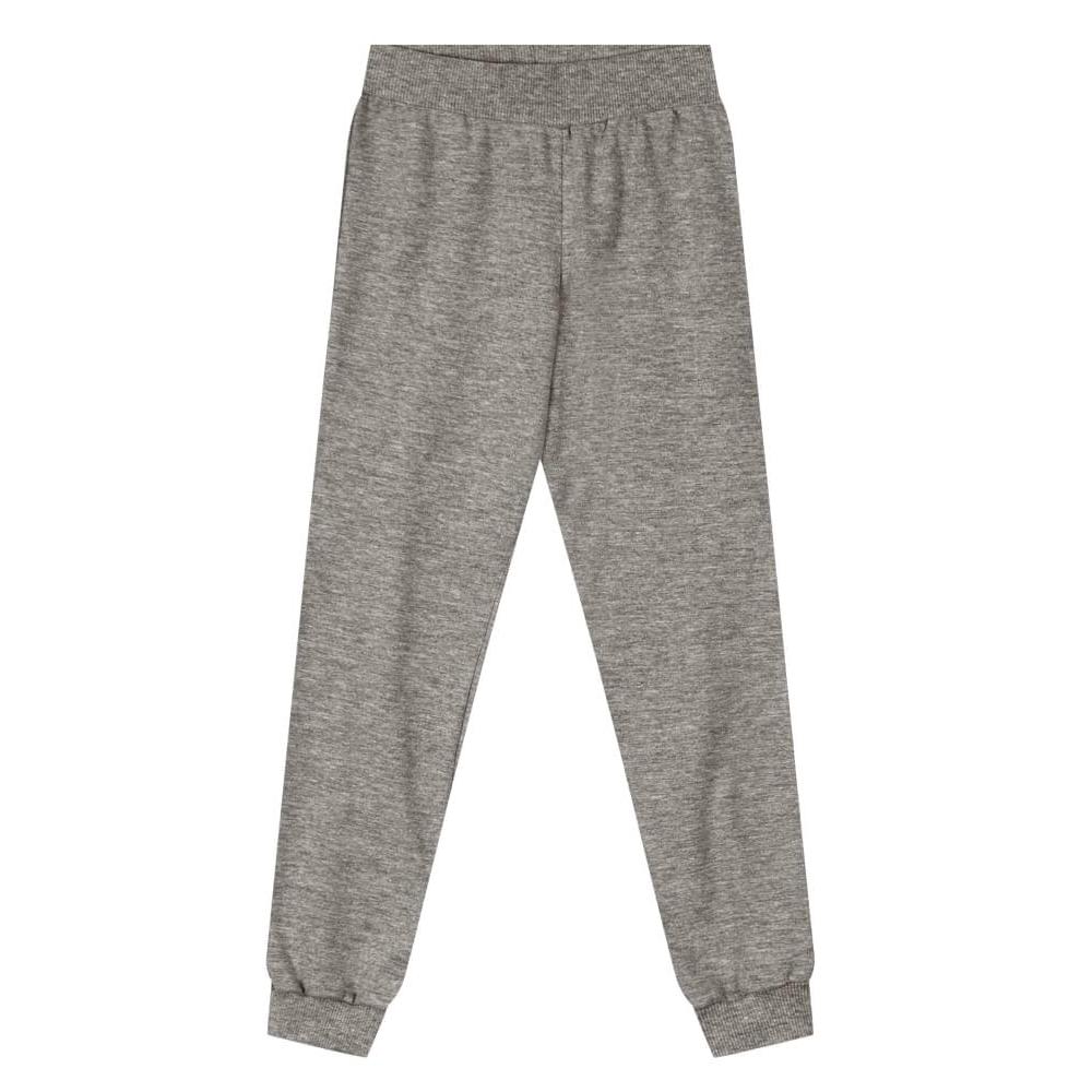 Calça Jogger Básica Infantil Menina Em Moletinho Brandili em Oferta na Shopee