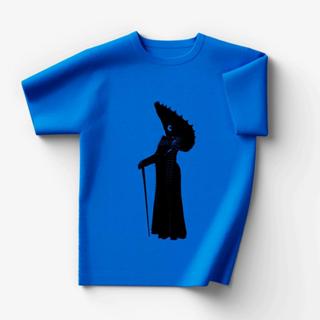 Camiseta Lady Gaga - Rio Silhueta (Blue) em Oferta na Shopee