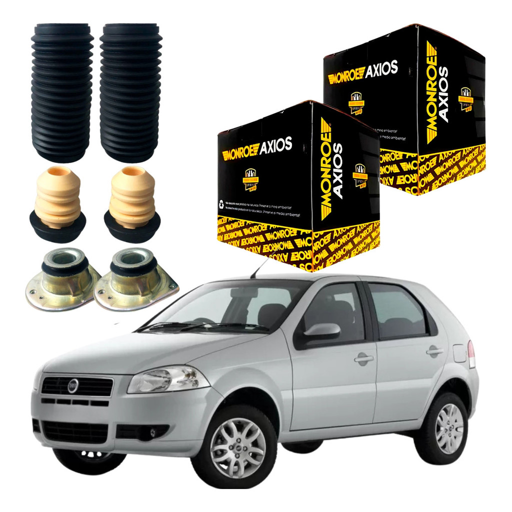 Kit Batente Coxim Amortecedor Dianteiro Palio 2004 Original