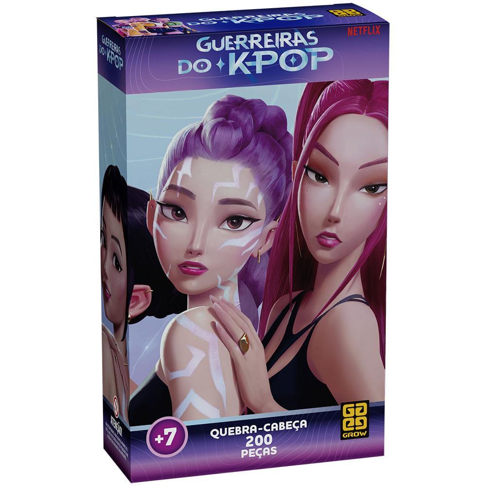 Quebra-cabeça 200 peças Guerreiras do K-Pop em Oferta na Shopee
