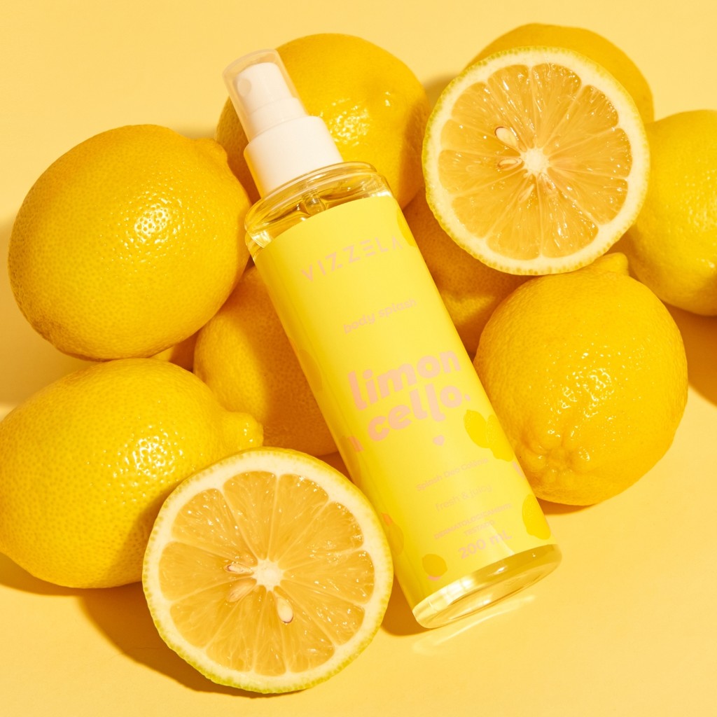 Body Splash Deo Colônia Limoncello Refrescante Original Vegano Vizzela em Oferta na Shopee