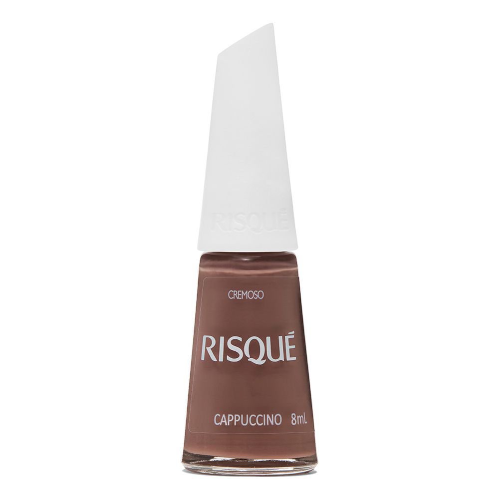 Esmalte Risqué Nudes Cremoso Cappuccino 8ml em Oferta na Shopee