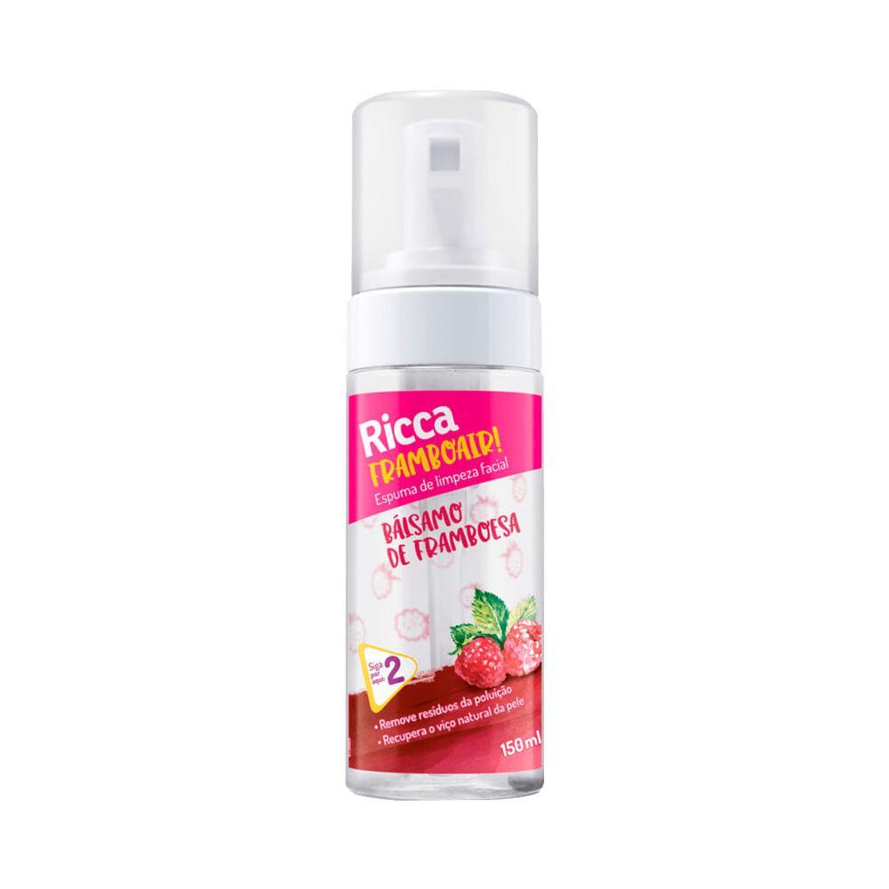 Espuma De Limpeza Facial Framboair Ricca 150ml