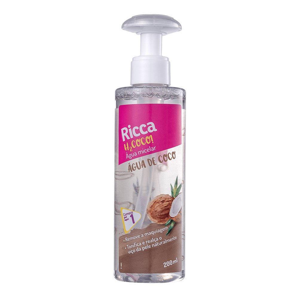 Agua Micelar H2coco! Agua De Coco Ricca 200ml