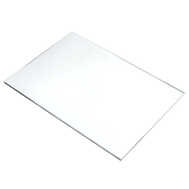 Placa de Acrilico Transparente 100cm x 50cm Espessura 8mm Chapa de Acrilico Cristal Incolor