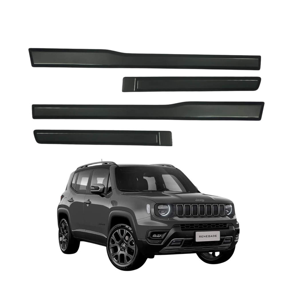 Friso Tipo Original Cromo 4P Renegade 2022 em diante 4 Peças Cinza Granite Grid - 4630C-CZA-I em Oferta na Shopee