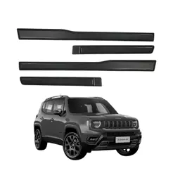 Friso Tipo Original Cromo 4P Renegade 2022 em diante 4 Peças Cinza Granite Grid - 4630C-CZA-I