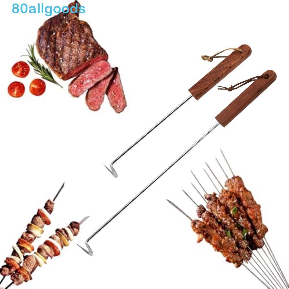 ALLGOODS1 Gancho De Carne Para Churrasco , Virador De Alimentos Resistente De Aço Inoxidável , Anti-Escaldadura em Oferta na Shopee