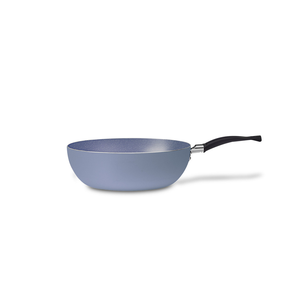 Wok Brinox Ceramic Life Rainbow Ø24cm 2,65 Litros Azul