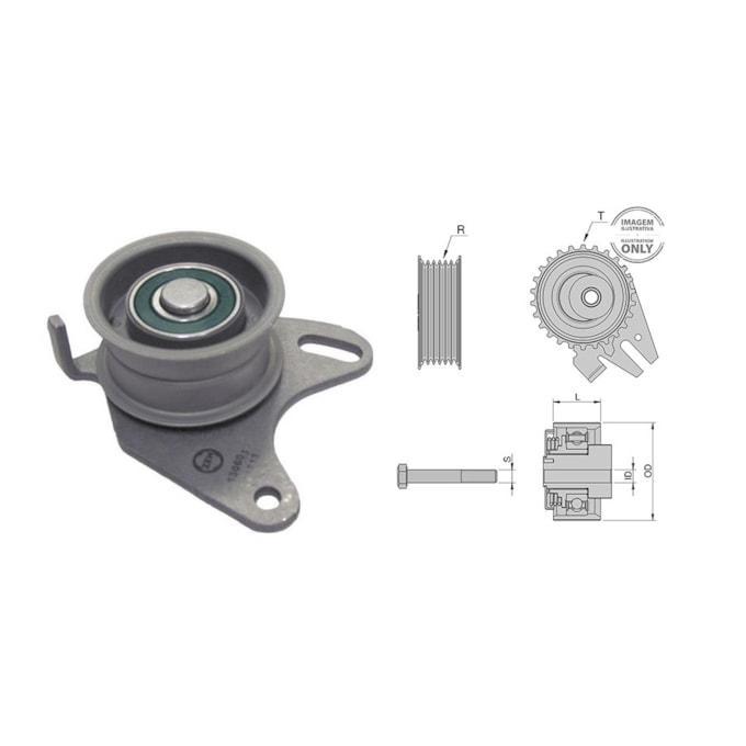 TENSIONADOR CORREIA DENTADA L200 L300 PAJERO ZEN 13060